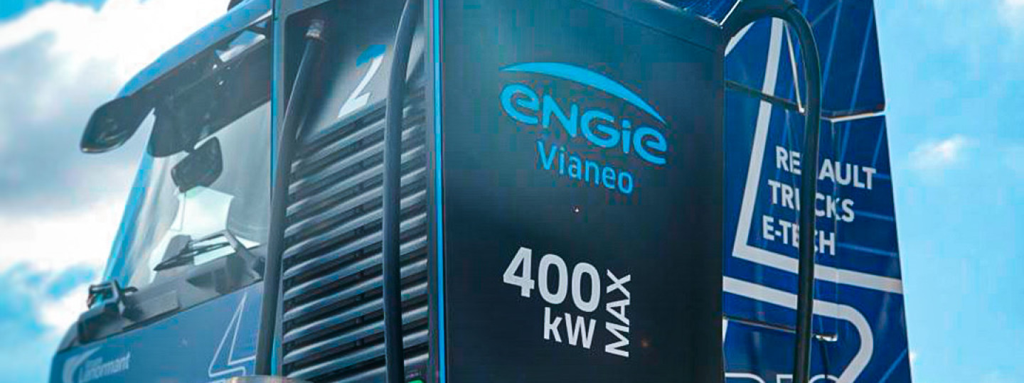 Schwerlast-LKW / Elektromobilität von ENGIE Vianeo