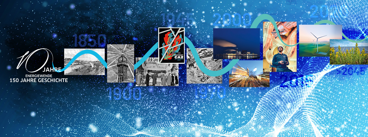 ENGIE Geschichte, Banner 150 Jahre