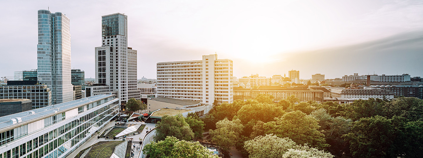 Skyline von Berlin am Zoo, Zoofenster