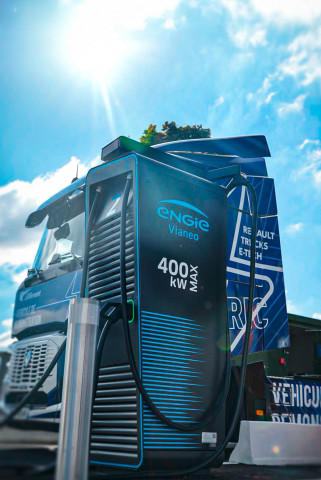 Schwerlast-LKW / Elektromobilität von ENGIE Vianeo