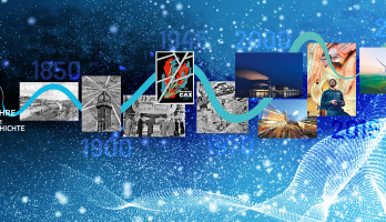 ENGIE Geschichte, Banner 150 Jahre